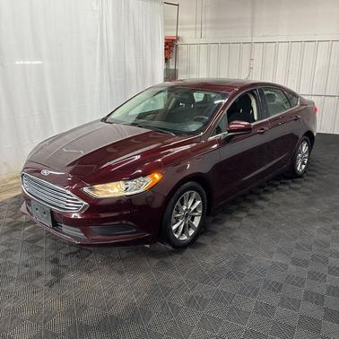 Burgundy 2017 Ford Fusion SE