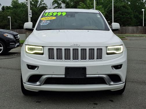 Bright White Clearcoat 2016 Jeep Grand Cherokee Summit