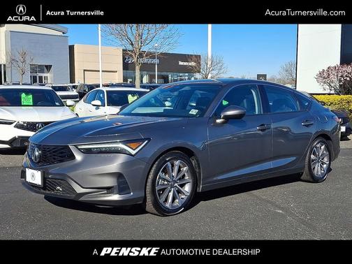 Liquid Carbon Metallic 2025 Acura Integra