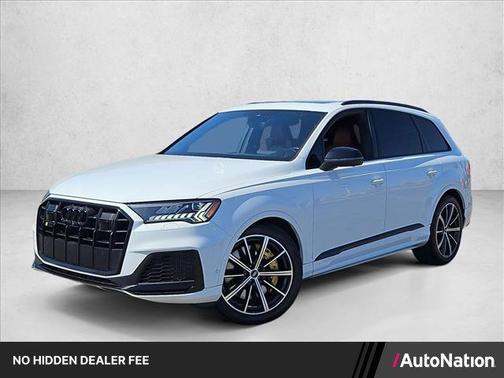 Glacier White Metallic 2021 Audi SQ7 4.0T Prestige