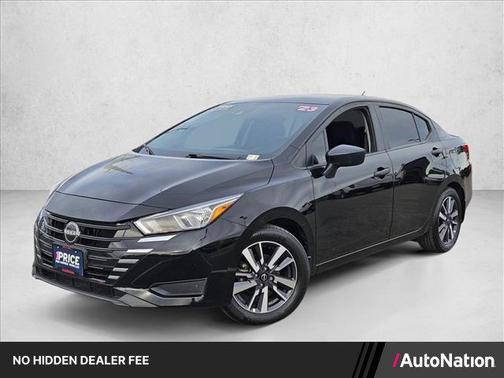 Super Black 2023 Nissan Versa 1.6 S