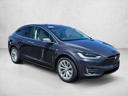Midnight Silver Metallic 2018 Tesla Model X 75D
