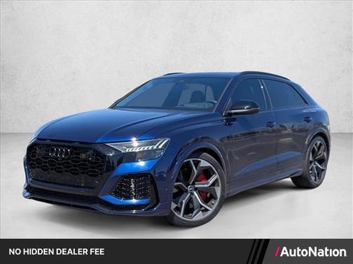 Galaxy Blue Metallic 2021 Audi RS Q8 4.0T