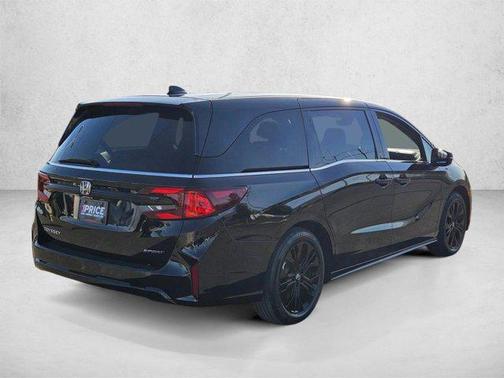 Crystal Black Pearl 2025 Honda Odyssey Sport-L