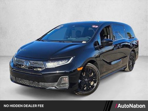 Crystal Black Pearl 2025 Honda Odyssey Sport-L