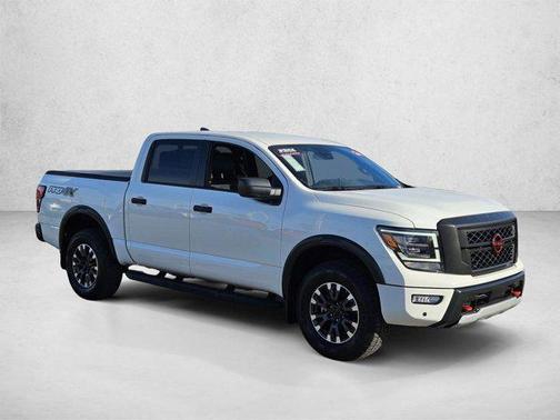 Glacier White 2024 Nissan Titan PRO-4X