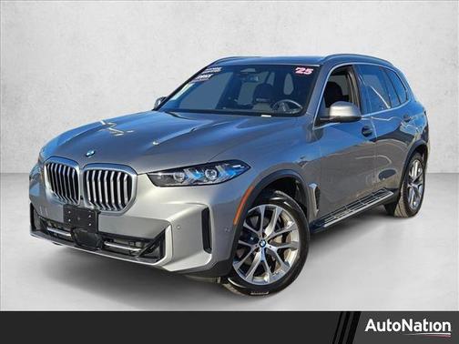 Silver 2025 BMW X5 xDrive40i