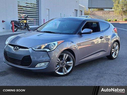 Triathlon Gray Metallic 2017 Hyundai Veloster Value Edition