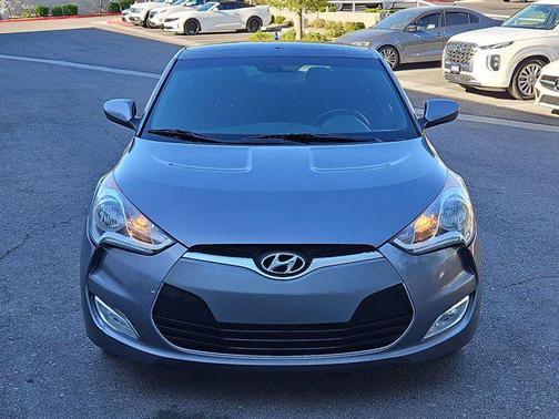 Triathlon Gray Metallic 2017 Hyundai Veloster Value Edition