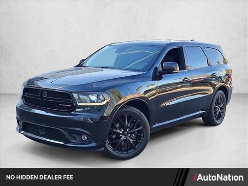 Brilliant Black Crystal Pearlcoat 2016 Dodge Durango R/T