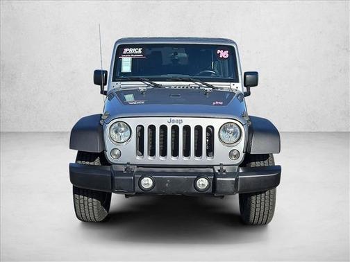Billet Silver Metallic Clearcoat 2016 Jeep Wrangler Sport