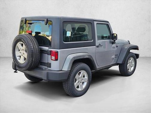 Billet Silver Metallic Clearcoat 2016 Jeep Wrangler Sport