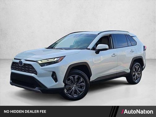 Blizzard Pearl 2022 Toyota RAV4 Hybrid Limited