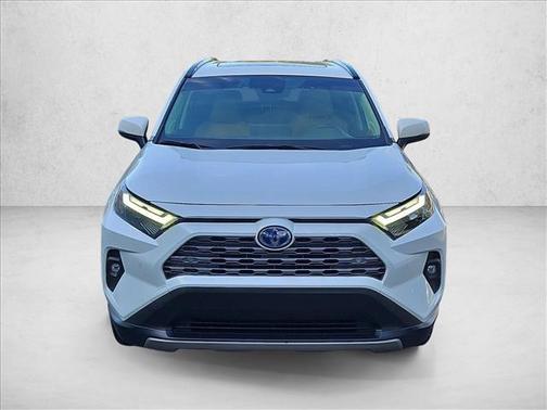 Blizzard Pearl 2022 Toyota RAV4 Hybrid Limited