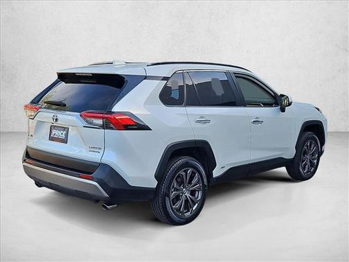 Blizzard Pearl 2022 Toyota RAV4 Hybrid Limited