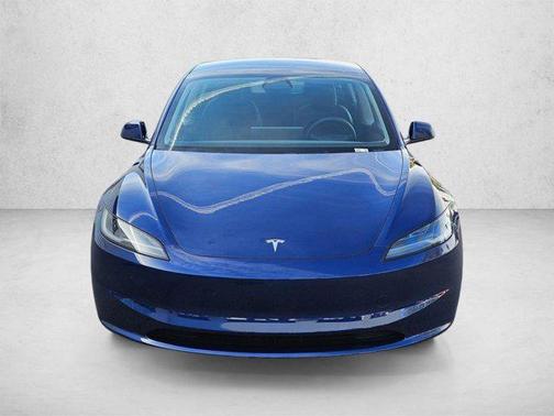 Deep Blue Metallic 2025 Tesla Model 3 Long Range