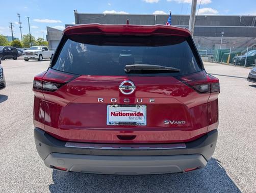 Scarlet Ember 2021 Nissan Rogue SV