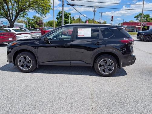 Black 2024 Nissan Rogue SV