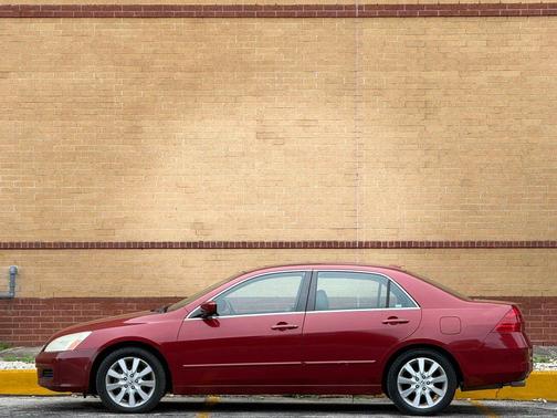 Moroccan Red Pearl 2007 Honda Accord EX-L