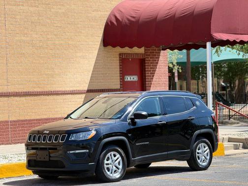 Diamond Black Crystal Pearlcoat 2021 Jeep Compass Sport