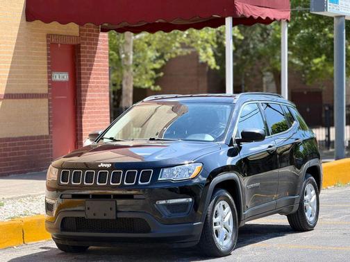 Diamond Black Crystal Pearlcoat 2021 Jeep Compass Sport