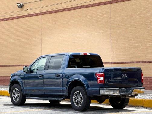 Blue 2019 Ford F-150 Lariat