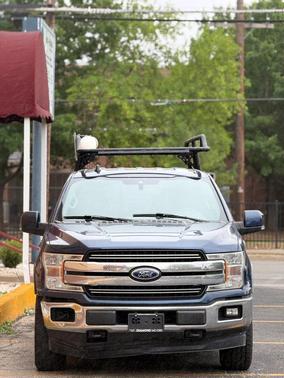 Blue 2019 Ford F-150 Lariat