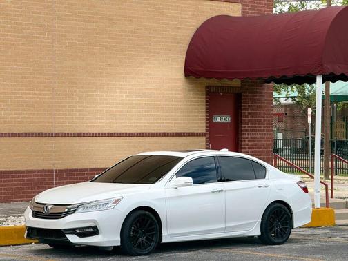 White 2017 Honda Accord Hybrid Touring
