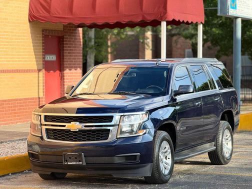 Blue 2017 Chevrolet Tahoe LT