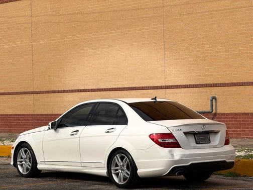 White 2013 Mercedes-Benz C-Class C 250 Sport