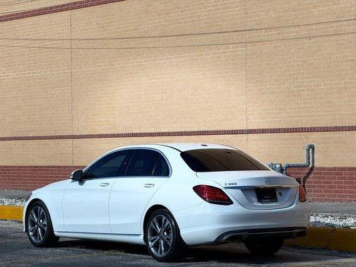 White 2019 Mercedes-Benz C-Class C 300 Sedan 4D