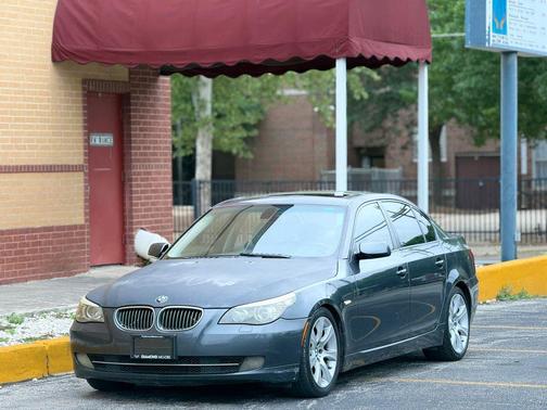 Gray 2009 BMW 535 535i Sedan 4D