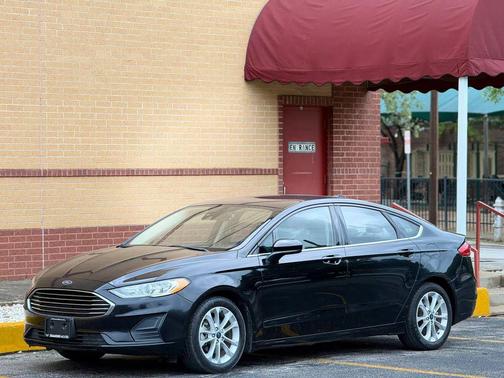 Agate Black 2019 Ford Fusion SE