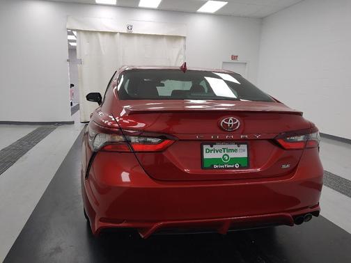 Supersonic Red 2021 Toyota Camry SE
