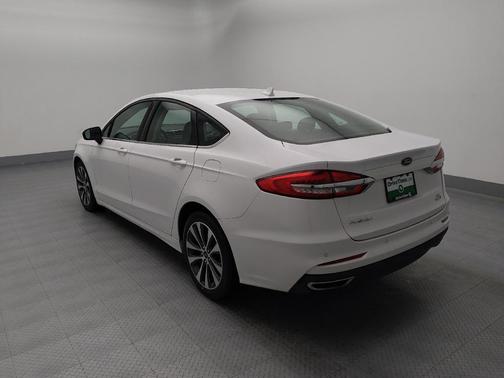 Oxford White 2020 Ford Fusion SE