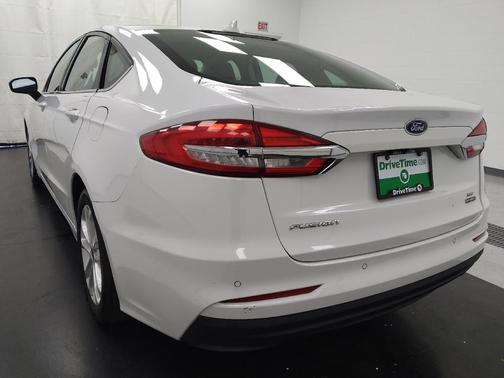 Oxford White 2020 Ford Fusion Hybrid SE