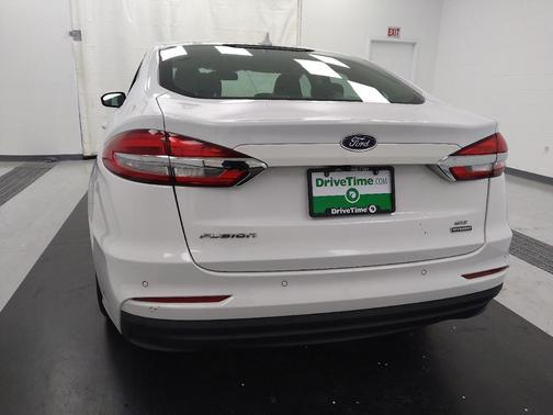 Oxford White 2020 Ford Fusion Hybrid SE