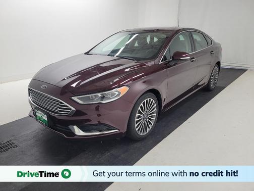 Burgundy Velvet Metallic Tinted Clearcoat 2018 Ford Fusion SE