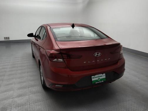 Scarlet Red 2019 Hyundai ELANTRA SEL