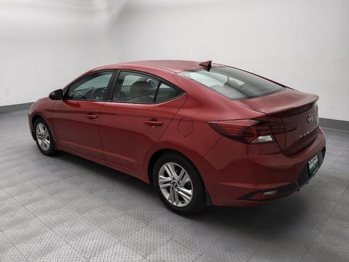 Scarlet Red 2019 Hyundai ELANTRA SEL