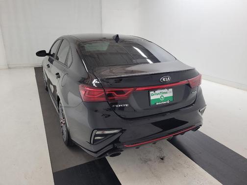 Aurora Black 2021 Kia Forte GT