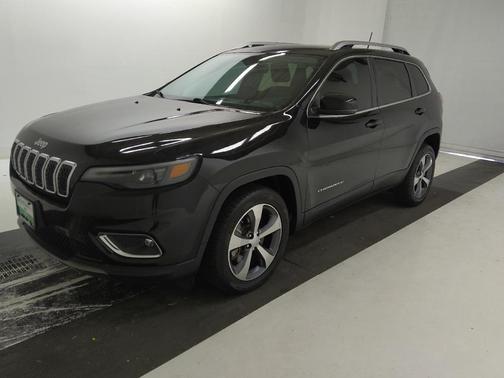 Diamond Black Crystal Pearlcoat 2020 Jeep Cherokee Limited