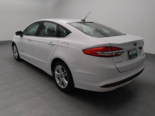 Oxford White 2018 Ford Fusion Hybrid S