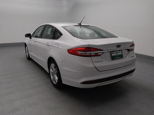 Oxford White 2018 Ford Fusion Hybrid S