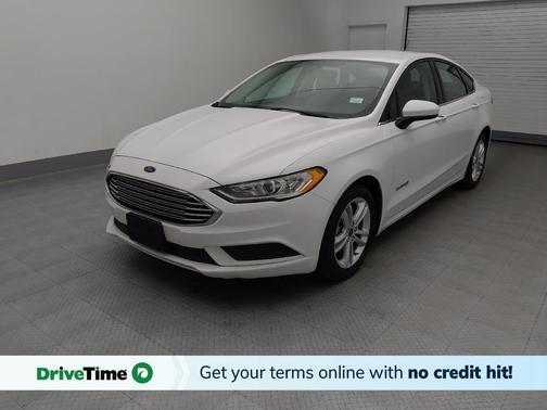 Oxford White 2018 Ford Fusion Hybrid S