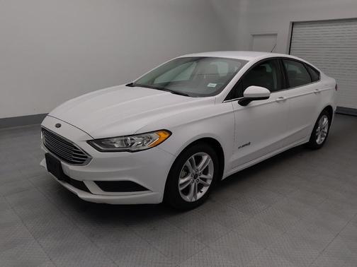 Oxford White 2018 Ford Fusion Hybrid S
