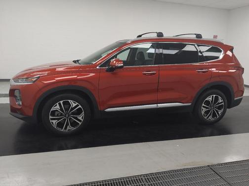 Lava Orange 2020 Hyundai SANTA FE SEL 2.4