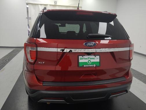 Red 2019 Ford Explorer XLT