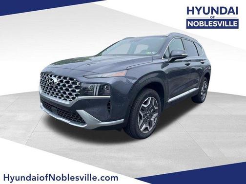 Lagoon Blue 2023 Hyundai Santa Fe Plug-In Hybrid Limited