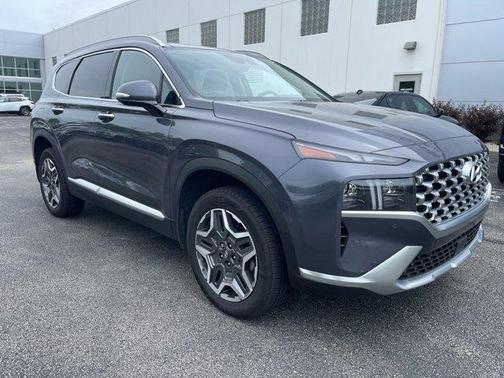 Lagoon Blue 2023 Hyundai Santa Fe Plug-In Hybrid Limited